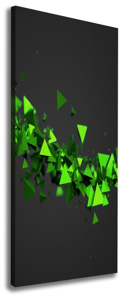 Tablou pe pânză canvas val geometric