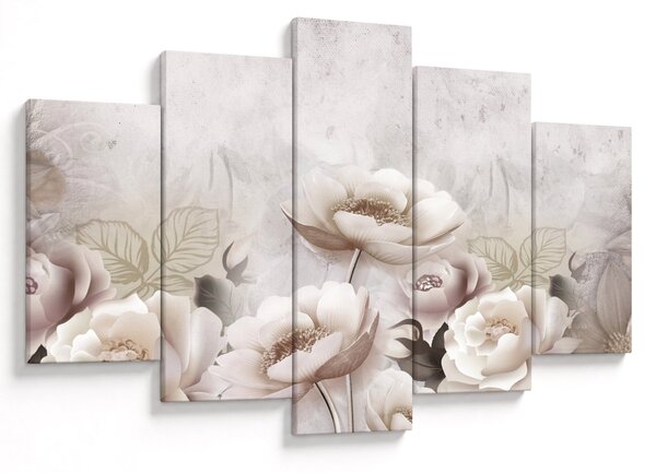 Tablou - Tufe roz (150x105 cm)