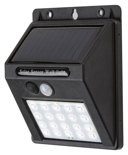Rabalux - Lampă solară LED de perete cu senzor IP44