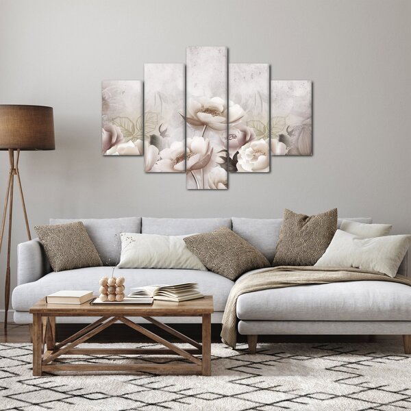 Tablou - Tufe roz (150x105 cm)
