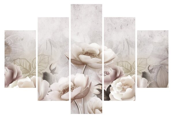 Tablou - Tufe roz (150x105 cm)