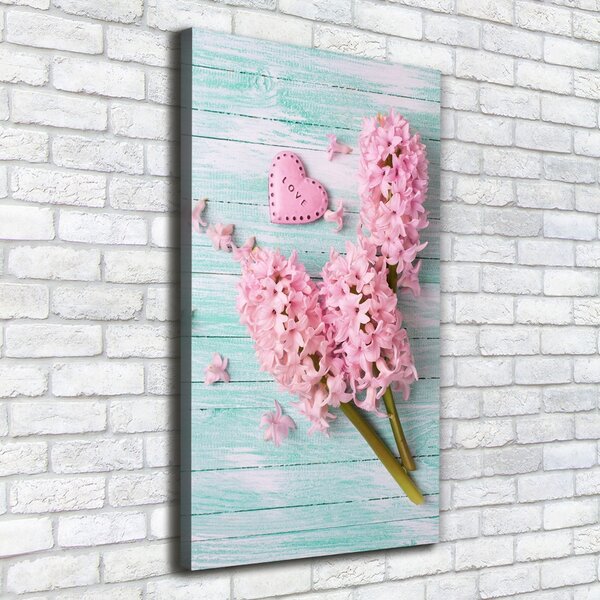 Tablou canvas flori de liliac
