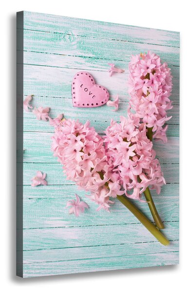 Tablou canvas flori de liliac