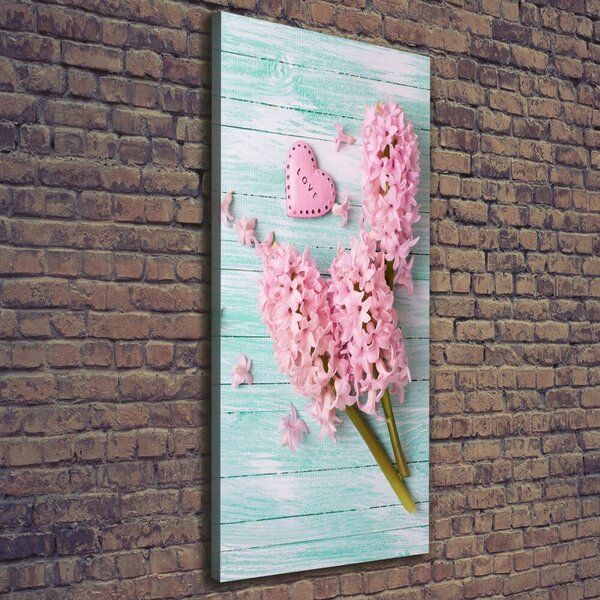 Tablou canvas flori de liliac