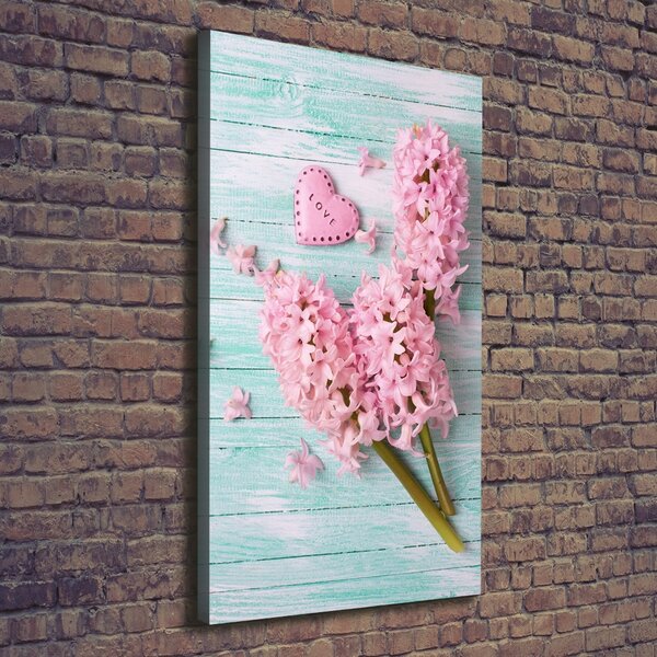 Tablou canvas flori de liliac