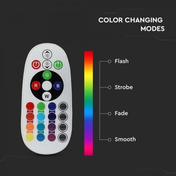 Bec LED RGB dimabil E14/3,5W/230V 6400K + telecomandă