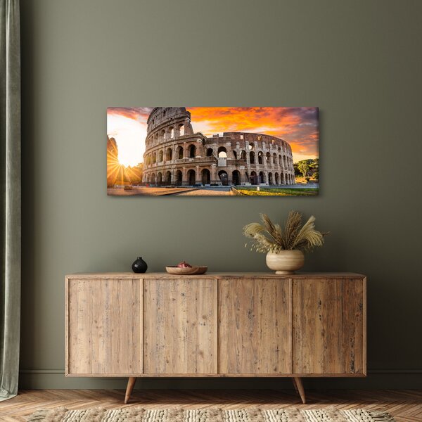 Tablou - Coloseum din Roma (120x50 cm)