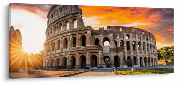 Tablou - Coloseum din Roma (120x50 cm)