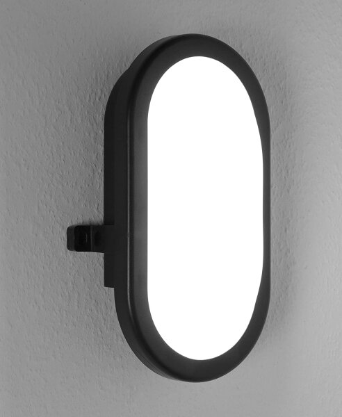 Osram - Aplică LED de exterior BULKHEAD, 11W, 230V, IP54, negru