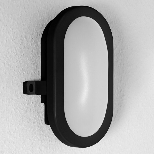 Osram - Aplică LED de exterior BULKHEAD, 11W, 230V, IP54, negru