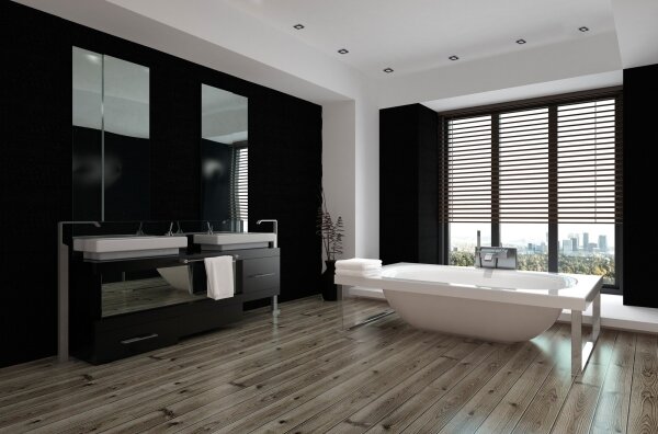 Corp de iluminat încastrat pentru baie FLINI 10W IP44 negru Kanlux 33120