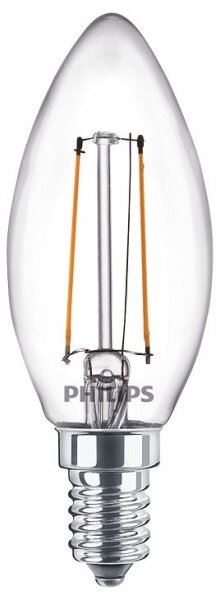 SET 2x bec LED VINTAGE Philips E14/2W/230V 2700K