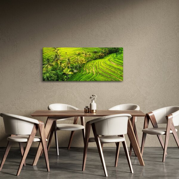 Tablou - Terase de orez (120x50 cm)