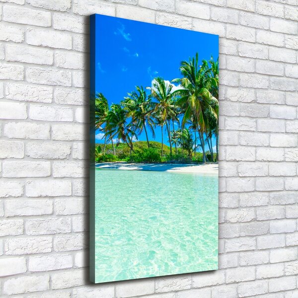 Pictură pe pânză plaja tropicala