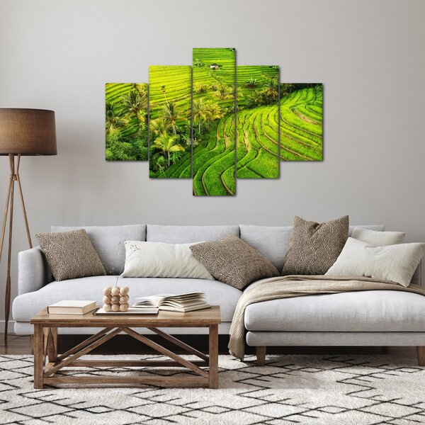 Tablou - Terase de orez (150x105 cm)