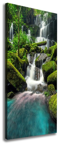 Tablou pe pânză Cascada din junglă