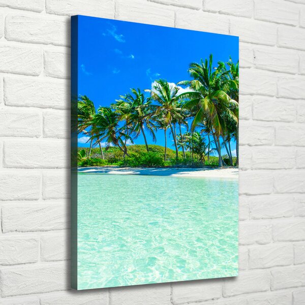 Pictură pe pânză plaja tropicala