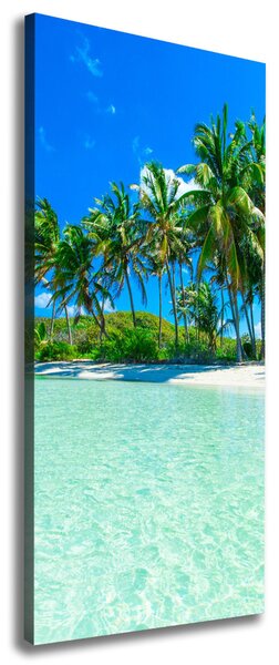 Pictură pe pânză plaja tropicala