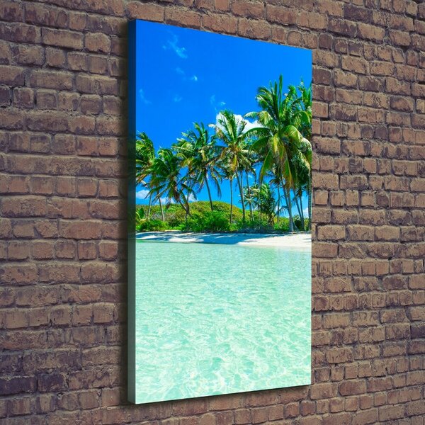 Pictură pe pânză plaja tropicala