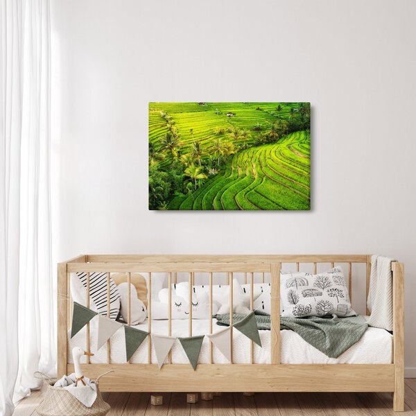 Tablou - Terase de orez (90x60 cm)