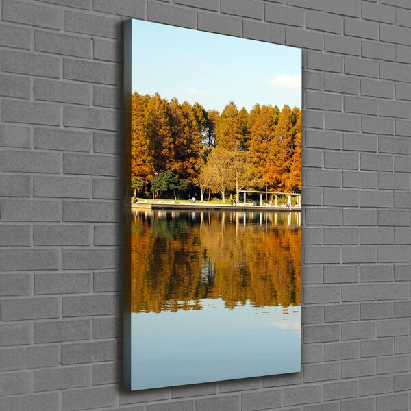 Imprimare tablou canvas Park din toamna