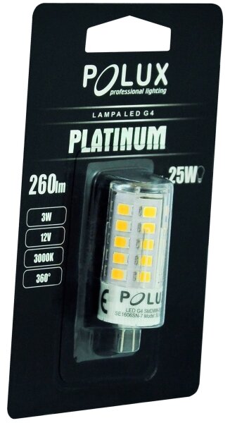 Bec LED G4/3W/12V 3000K