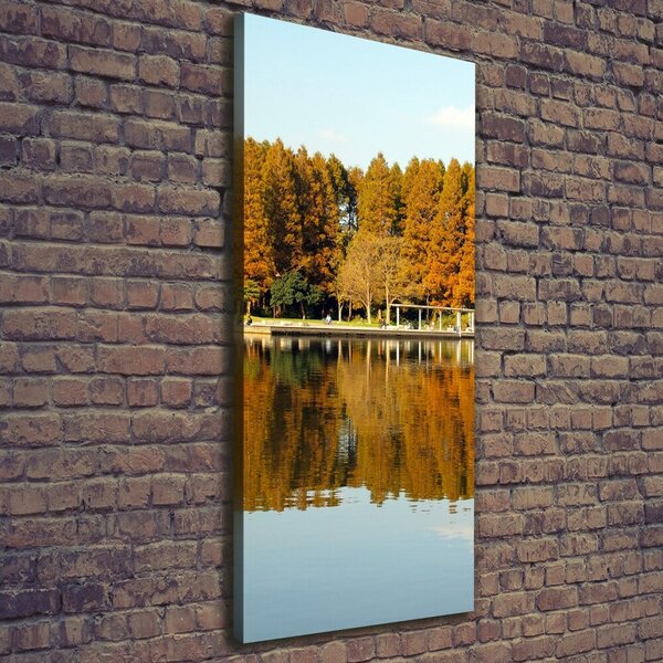 Imprimare tablou canvas Park din toamna