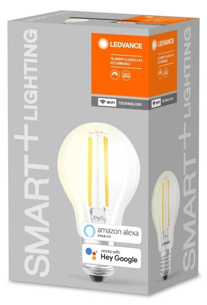 Bec LED dimabil SMART+ E27/5,5W/230V 2700K Ledvance