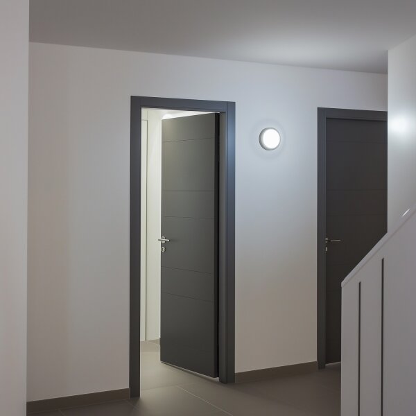 Plafonieră LED de exterior Brilagi LED/13W/230V d. 17 cm IP54 antracit