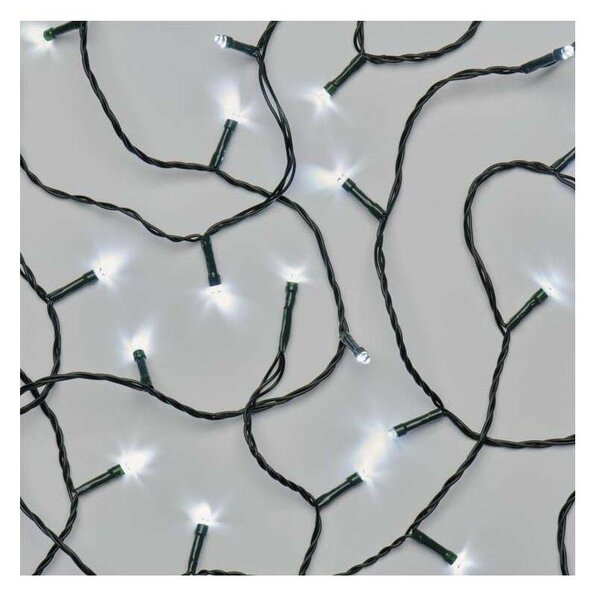 Ghirlandă lumini LED pentru exterior 40xLED/9m IP44, alb rece