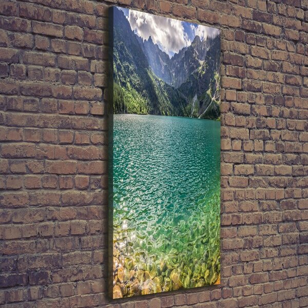 Tablou pe pânză canvas Lacul în munți