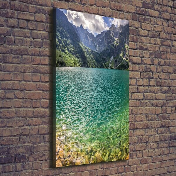 Tablou pe pânză canvas Lacul în munți
