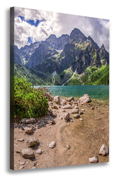 Imprimare tablou canvas Lacul în munți