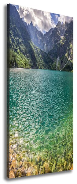 Tablou pe pânză canvas Lacul în munți