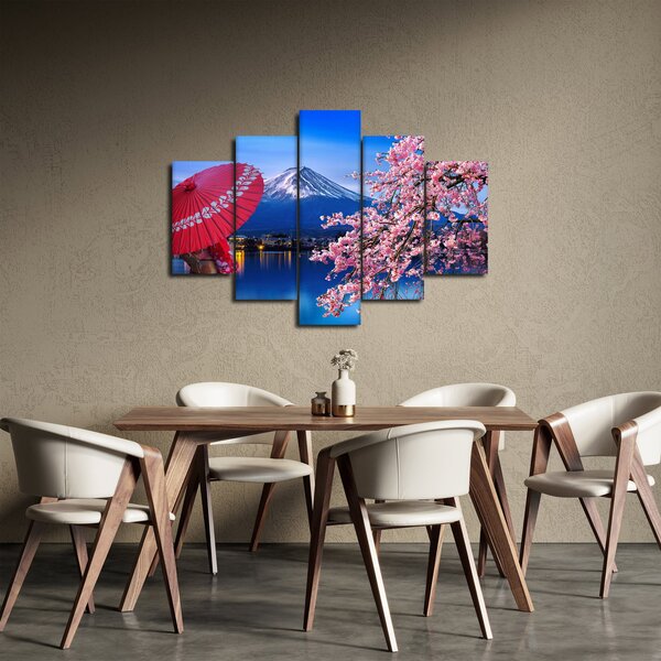 Tablou - cu privire la munte - Japonia (150x105 cm)