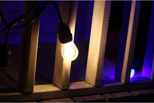 SET 2x bec LED PARTY E27/0,5W/36V 2200K