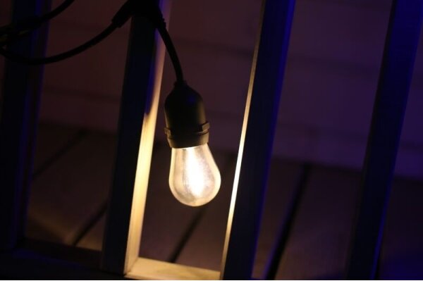 SET 2x bec LED PARTY E27/0,5W/36V 2200K