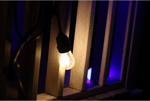 SET 2x bec LED PARTY E27/0,5W/36V 2200K