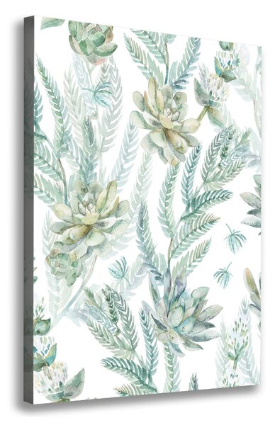Pictură pe pânză model floral
