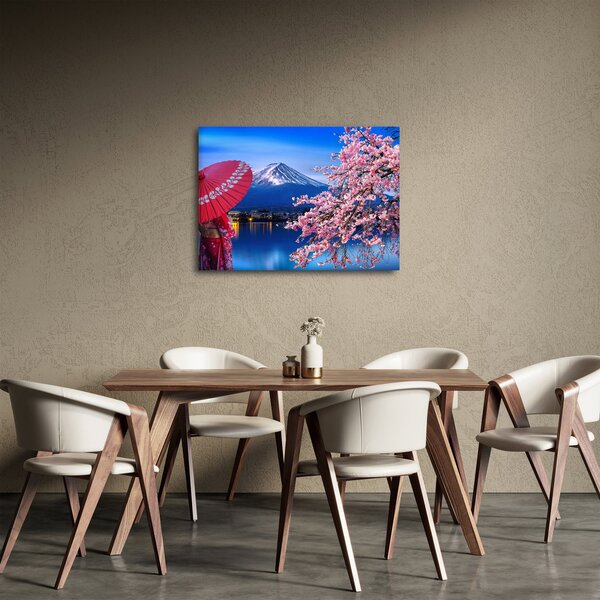 Tablou - cu privire la munte - Japonia (70x50 cm)