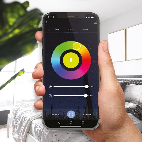 Bec LED RGB dimabil A60 E27/8W/230V 2700-6500K Wi-Fi Tuya
