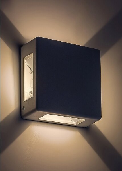 Aplică LED de exterior LIPPA LED/6W/230V IP54 albă Rabalux 7318