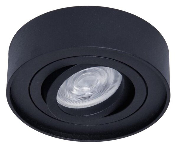 Spot LED încastrat NUSA 1xGU5,3/MR16/50W/12V rotund negru