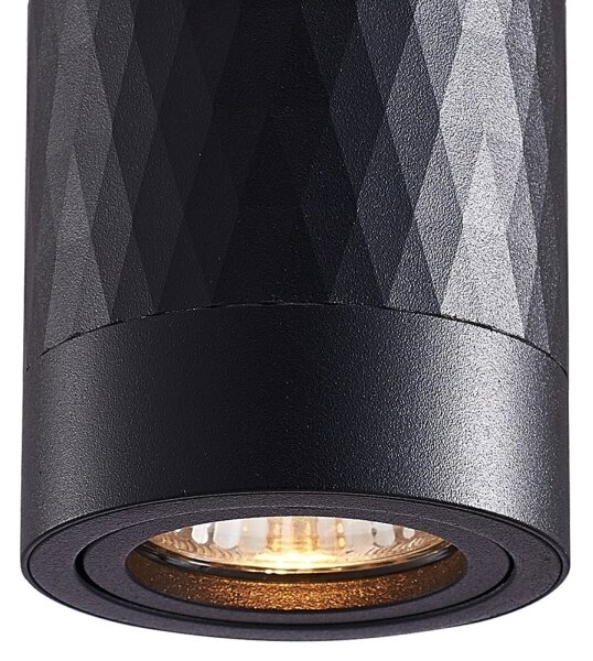 Spot BIMA 1xGU10/25W/230V rotund negru