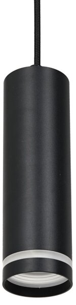 Lustră pe cablu pentru sistem pe șină PIPE 1xGU10/25W/230V neagră