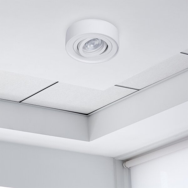 Spot LED încastrat NUSA 1xGU5,3/MR16/50W/12V rotund alb
