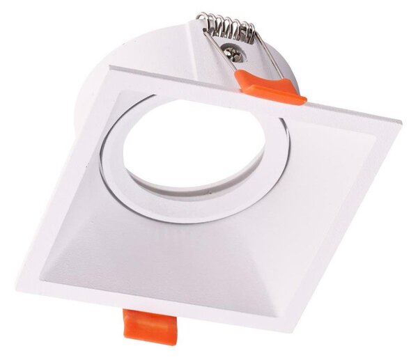 Plafonieră încastrată EYE 1xGU10/25W/230V pătrată albă