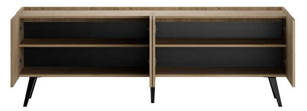 Comoda TV Adore Luna, Stejar, 180x63x42 cm