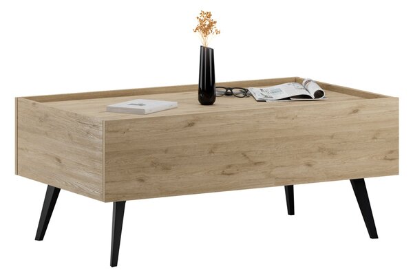 Masuta de cafea Adore Luna, Stejar, 103x45x60 cm