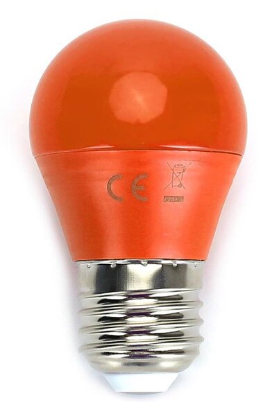 Bec LED G45 E27/4W/230V portocaliu Aigostar
